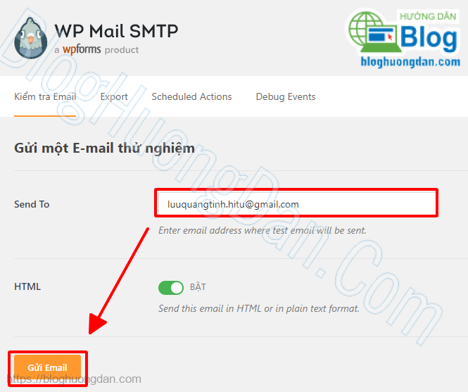 cấu hình gửi mail trong wordpress với plugin wp mail smtp 2353